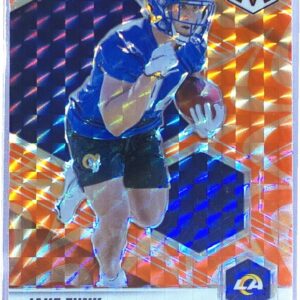 2021 Mosaic Jake Funk Prizm Reactive Orange #381 Rams
