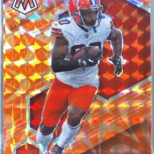 2021 Mosaic Jarvis Landry Prizm Reactive Orange #55 Browns