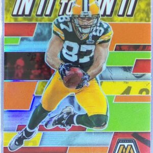 2021 Mosaic Jordy Nelson #WIN13 Packers In It to Win It