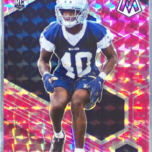 2021 Mosaic Nahshon Wright Prizm Camo Pink #349 Cowboys