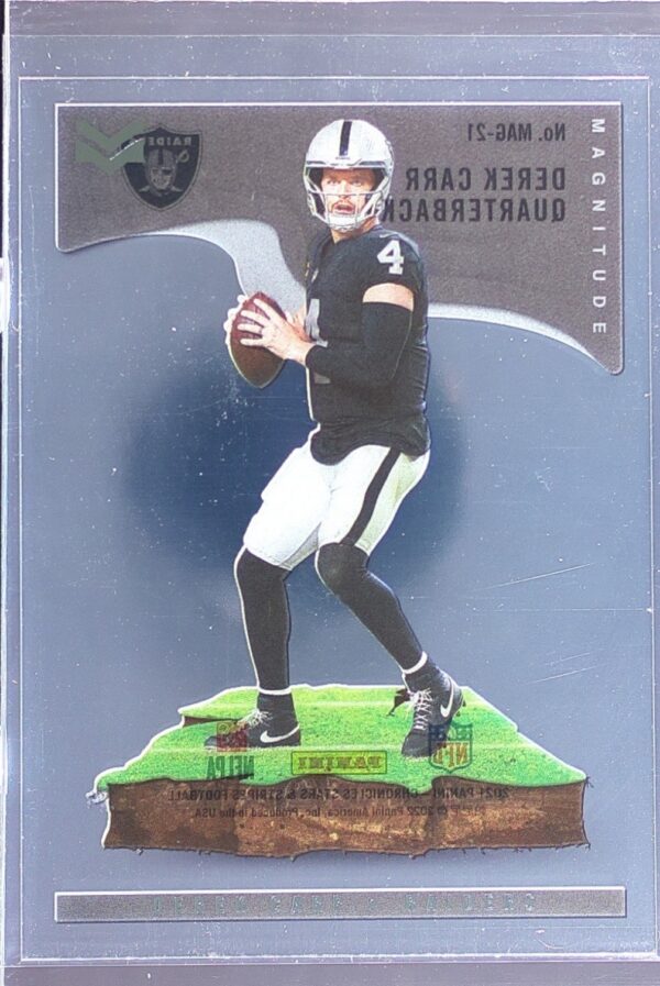 2021 Panini Chronicles Derek Carr #MAG-21 Raiders Magnitude