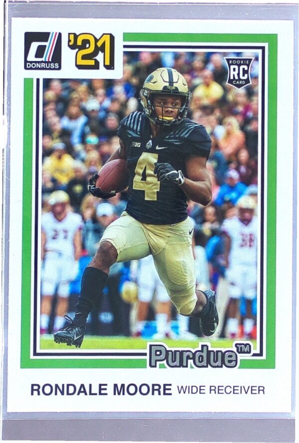 2021 Panini Chronicles Draft Picks Rondale Moore RC #45 Boilermakers