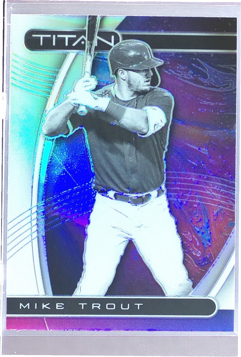 2021 Panini Chronicles Mike Trout #16 Angels Titan Holo