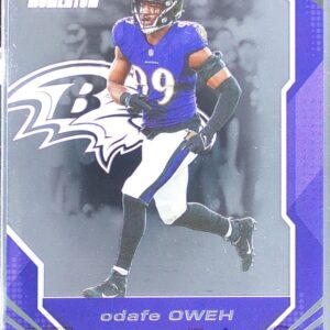 2021 Panini Chronicles Odafe Oweh RC #PMR-37 Ravens Playoff Momentum Rookies