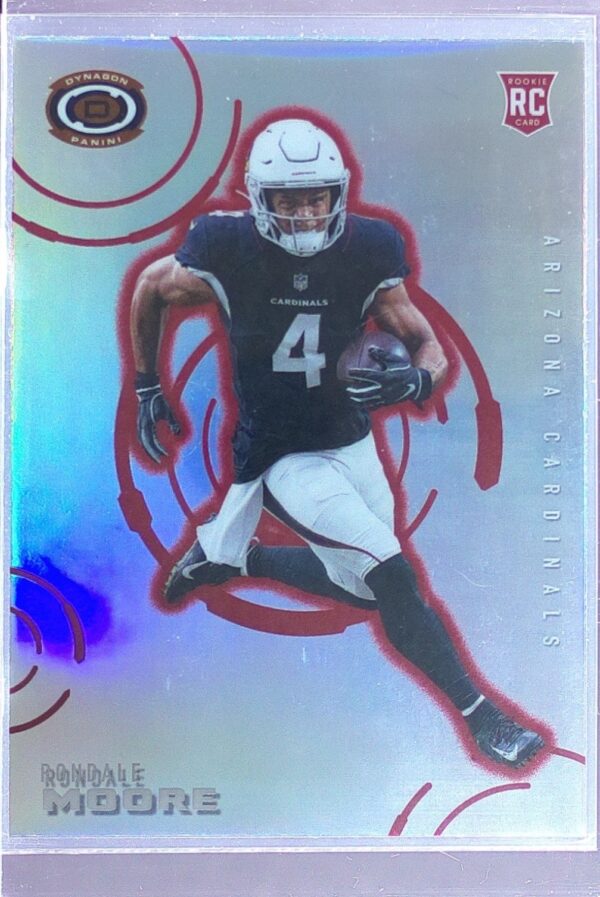 2021 Panini Chronicles Rondale Moore RC #D-15 Cardinals Dynagon Rookies Silver