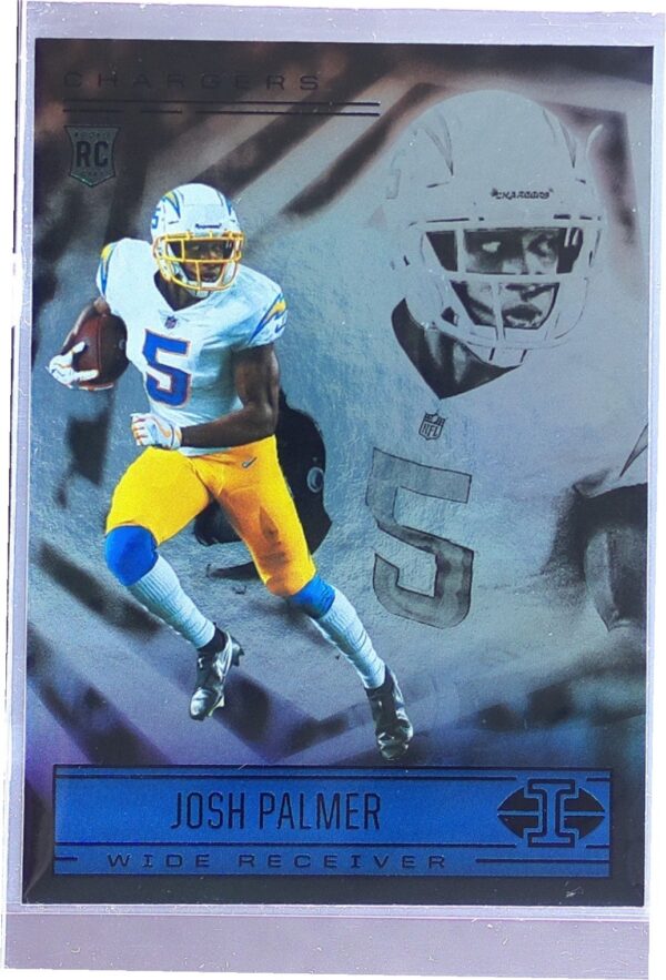 2021 Panini Illusions Josh Palmer RC #87 Chargers
