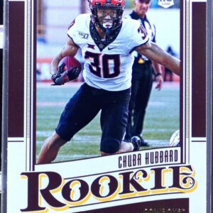 2021 Panini Legacy Chuba Hubbard RC #165 Cowboys