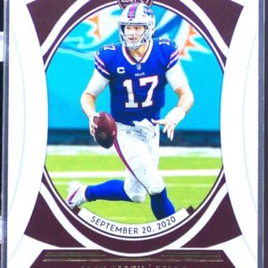 2021 Panini Legacy Josh Allen #FB-25 Bills Flashback