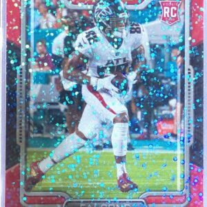 2021 Panini Playbook Frank Darby Sparkle RC #186 Falcons