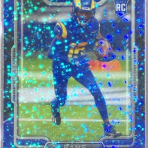 2021 Panini Playbook Tutu Atwell Sparkle RC #119 Rams