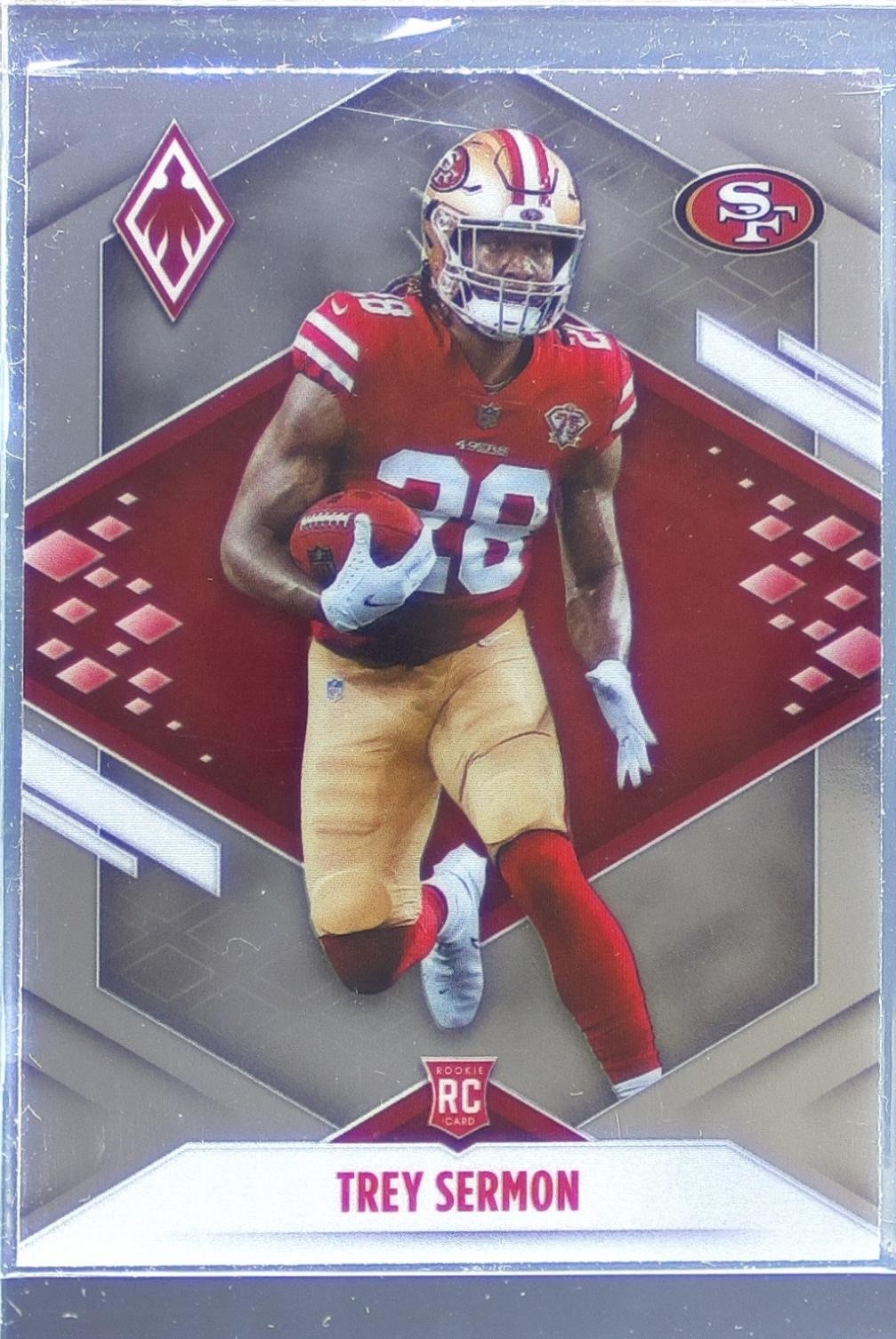 2021 Phoenix Trey Sermon RC #126 49ers
