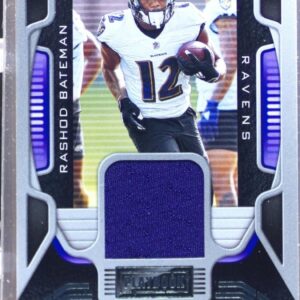 2021 Playbook Rashod Bateman RC JSY #GG-RBA Ravens Gridiron Gear