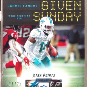 2021 Prestige Jarvis Landry /25 #AGS-JL Dolphins Any Given Sunday Xtra Points