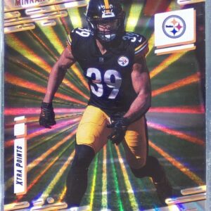2021 Prestige Minkah Fitzpatrick Xtra Points Sunburst #175 Steelers