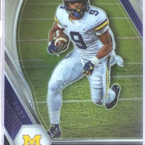 2021 Prizm Draft Picks Chris Evans RC #115 Wolverines
