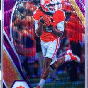 2021 Prizm Draft Picks DeAndre Hopkins Purple Wave #35 Tigers