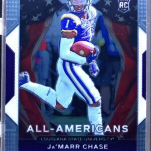 2021 Prizm Draft Picks Ja'Marr Chase RC #185 Tigers