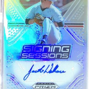2021 Prizm Draft Picks Jacob Wallace Auto #SS-JW Sox Signing Sessions