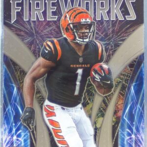 2021 Prizm Ja'Marr Chase RC #F-11 Bengals Fireworks