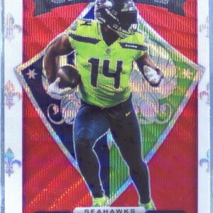 2021 Rookies & Stars DK Metcalf #CR-9 Seahawks Crusade Red Wave