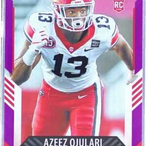2021 Score Azeez Ojulari Purple RC #351 Bulldogs
