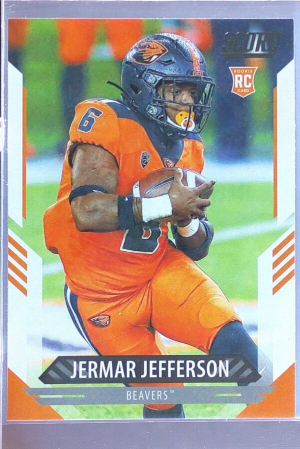 2021 Score Jermar Jefferson RC #320 Beavers