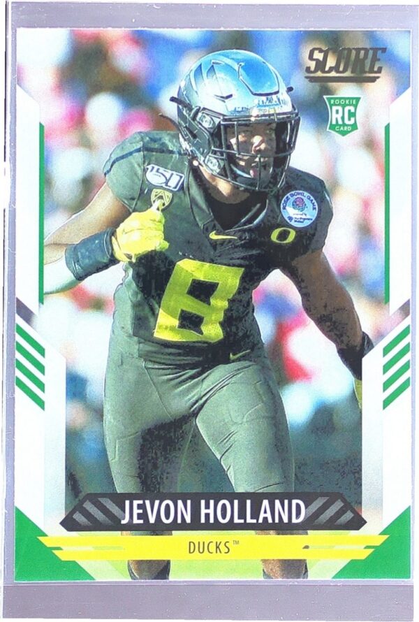 2021 Score Jevon Holland RC #358 Ducks