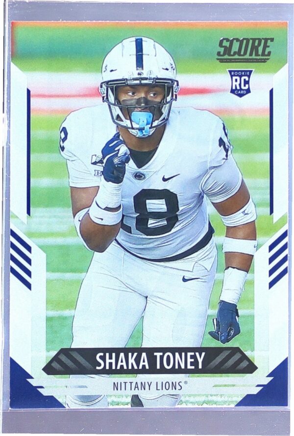 2021 Score Shaka Toney RC #396 Lions