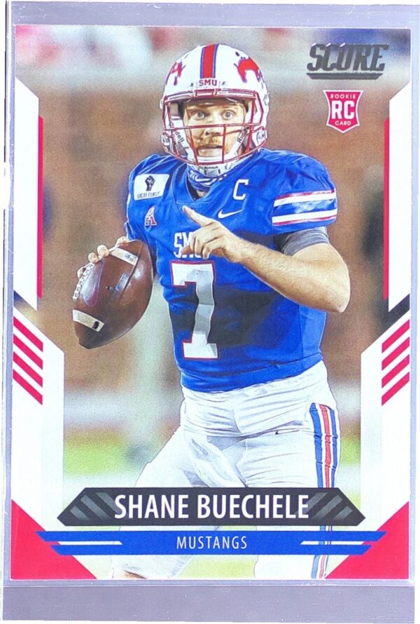 2021 Score Shane Buechele RC #365 Mustangs