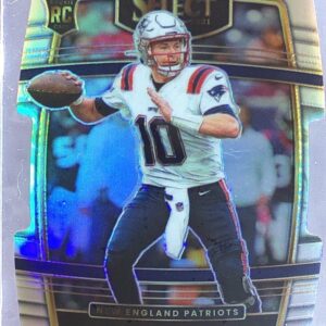 2021 Select Mac Jones Silver Prizm Die Cut RC #51 Patriots