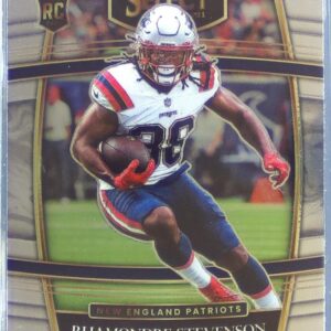2021 Select Rhamondre Stevenson RC #75 Patriots