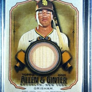 2021 Topps Allen & Ginter Trent Grisham JSY #AGA-TG Padres Full Size Relics B
