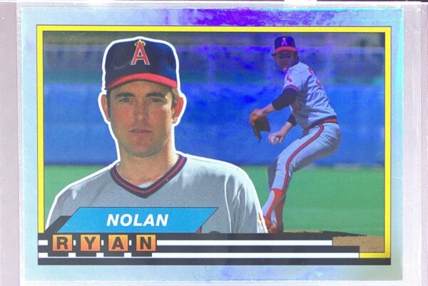 2021 Topps Archives Nolan Ryan #89BF-6 Angels 1989 Topps Big Foil