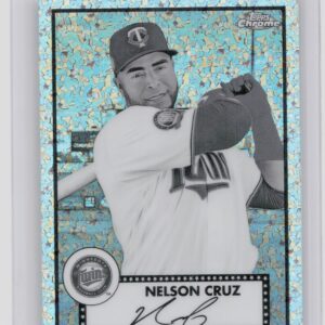 2021 Topps Chrome Platinum Anniversary Nelson Cruz Refractor #227 Twins