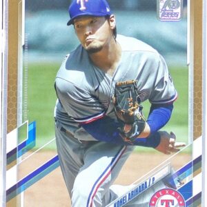 2021 Topps Update Kohei Arihara Gold /2021 RC #US269 Rangers
