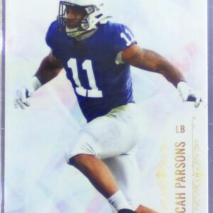 2021 Wild Card Matte Micah Parsons Retail White RC #MBC-18 Lions