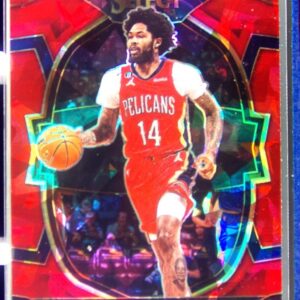 2022-23 Select Brandon Ingram Red Cracked Ice Prizms #59 Pelicans