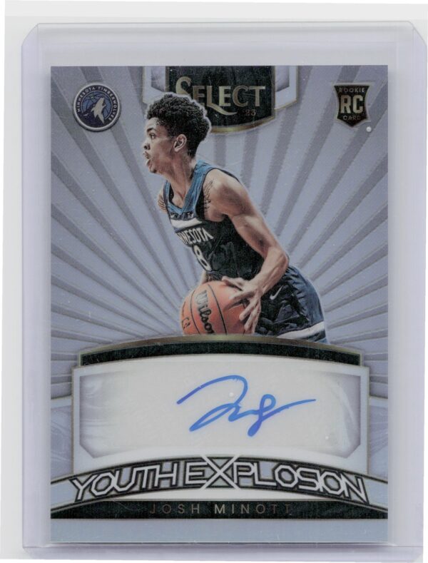 2022-23 Select Josh Minott Auto #YES-JMN Timberwolves Youth Explosion Signatures