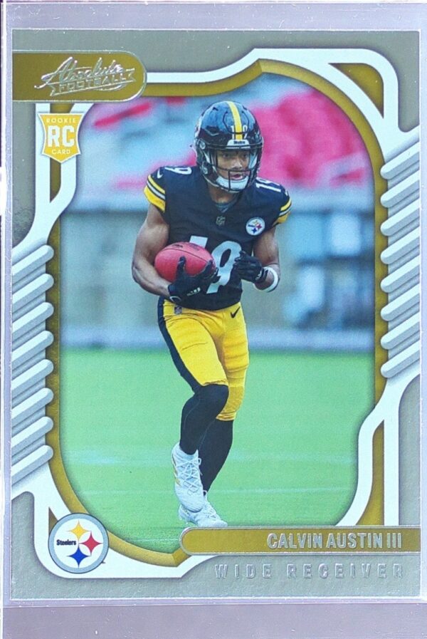 2022 Absolute Calvin Austin III Retail RC #136 Steelers