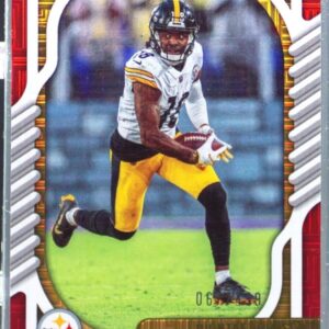 2022 Absolute Diontae Johnson Red Squares /499 #92 Steelers