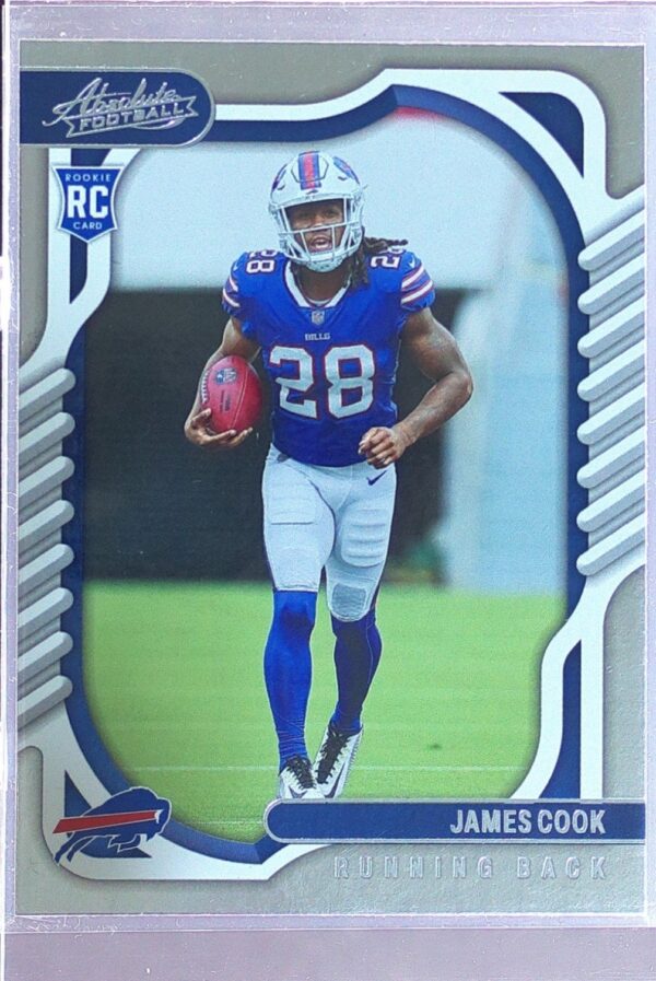 2022 Absolute James Cook Retail RC #115 Bills
