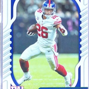 2022 Absolute Saquon Barkley Green #48 Giants