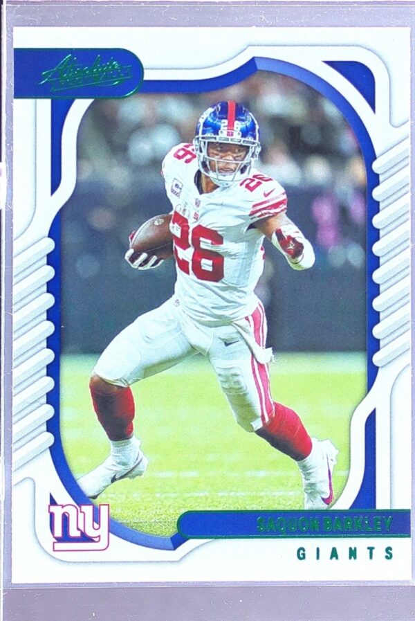 2022 Absolute Saquon Barkley Green #48 Giants