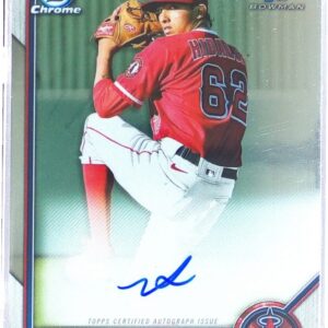 2022 Bowman Alejandro Hidalgo Auto #CPA-AH Angels Chrome Prospects Autographs
