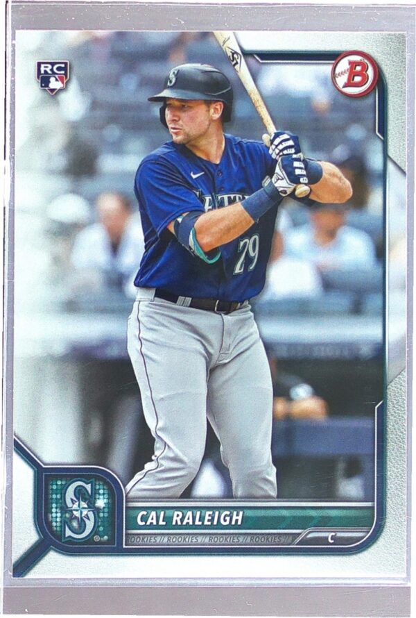 2022 Bowman Cal Raleigh RC #49 Mariners
