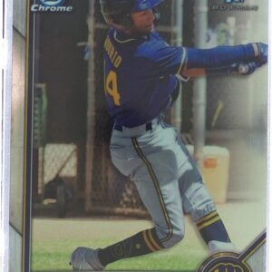 2022 Bowman Jackson Chourio #BCP-79 Brewers Chrome Prospects