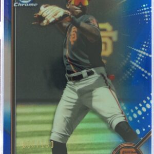 2022 Bowman Marco Luciano /150 #BCP-7 Giants Chrome Prospects Blue Refractor