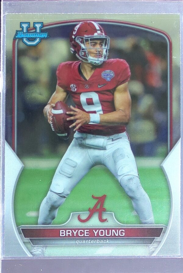 2022 Bowman University Chrome Bryce Young RC #1 Tide