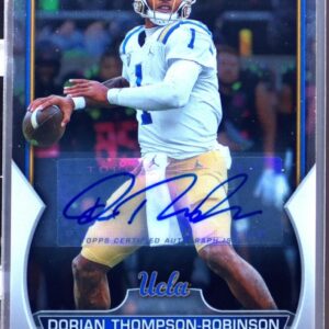 2022 Bowman University Chrome Dorian Thompson-Robinson Auto #16 Bruins Prospect