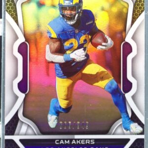2022 Certified Cam Akers Mirror /349 #54 Rams